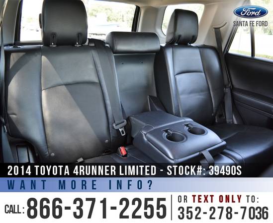 *** 2014 Toyota 4Runner Limited *** Touchscreen - Sunroof - Cruise for sale in Alachua, GA – photo 21