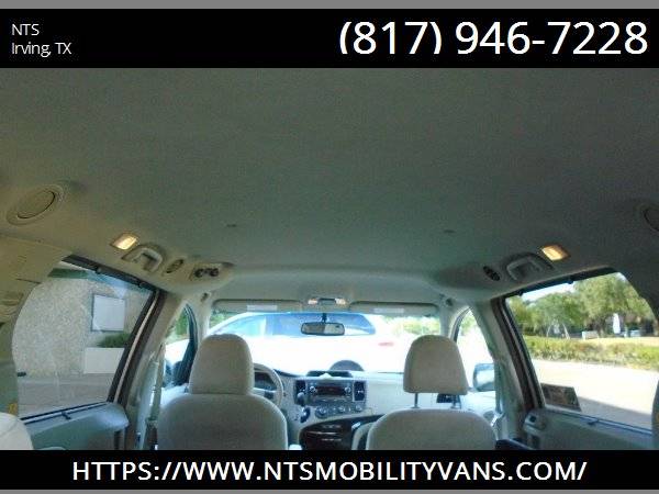 2012 TOYOTA SIENNA MOBILITY HANDICAPPED WHEELCHAIR POWER RAMP VAN for sale in Irving, LA – photo 24