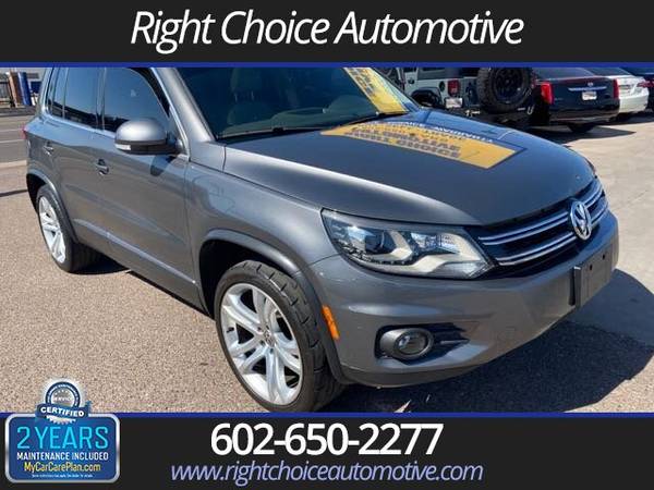 2013 Volkswagen Tiguan SEL, auto, CLEAN CARFAX CERTIFIED WELL SERVIC... for sale in Phoenix, AZ – photo 2