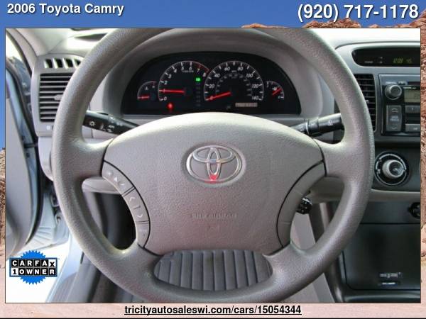 2006 TOYOTA CAMRY LE 4DR SEDAN W/AUTOMATIC Family owned since 1971 for sale in MENASHA, WI – photo 13
