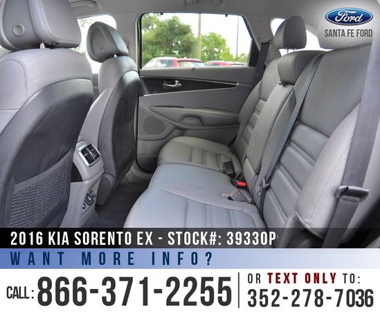 *** 2016 KIA SORENTO EX *** Leather Seats - Camera - Bluetooth for sale in Alachua, GA – photo 17
