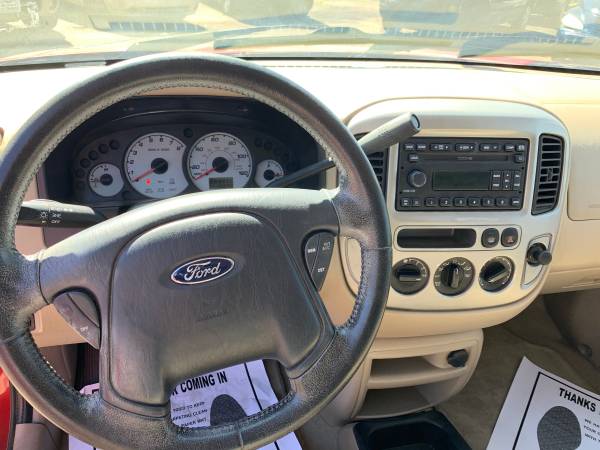 MAROON 2004 FORD ESCAPE for $500 Down for sale in 79412, TX – photo 10