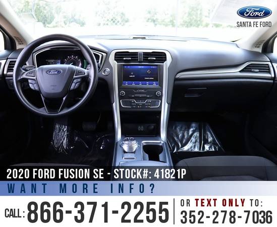 2020 Ford Fusion SE WiFi Hotspot - SYNC - Backup Camera for sale in Alachua, FL – photo 14