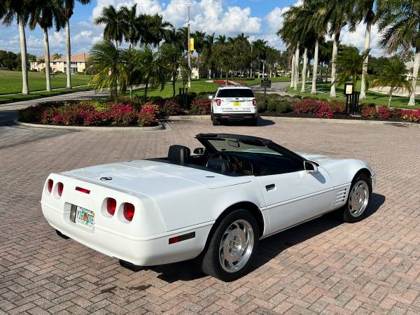 1993 Corvette Convertible white auto 69000 Mi - - by for sale in Naples, FL – photo 5