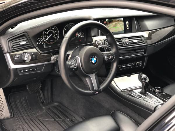 2015 BMW 550i xDrive M-Sport AWD 52k miles Blue/Black Super Clean for sale in Asheville, NC – photo 17