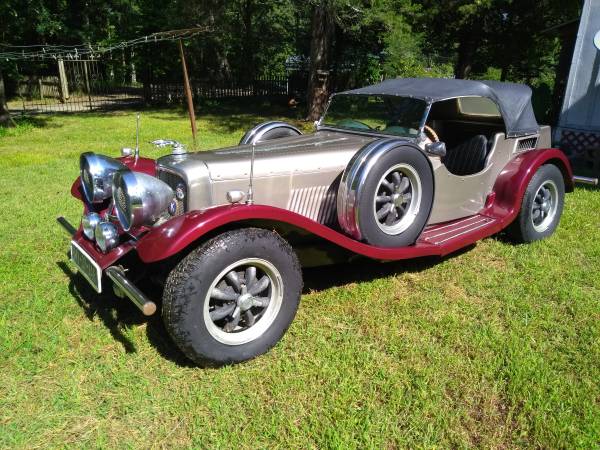 1937 Jaguar convertible kit car - cars & trucks - by owner - vehicle... for sale in Smithville, OK – photo 2