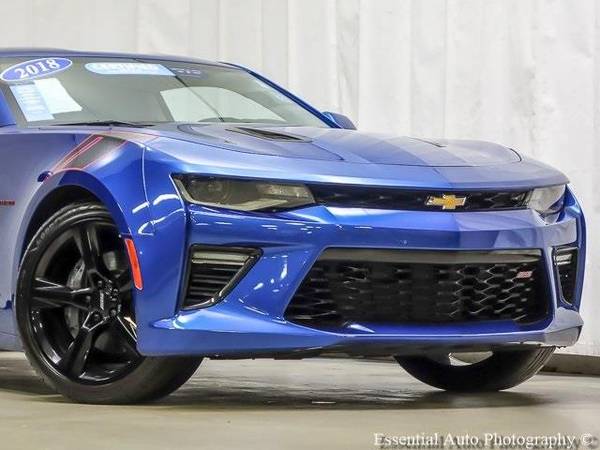 2018 Chevrolet Camaro coupe SS - Blue for sale in Homewood, IL – photo 2