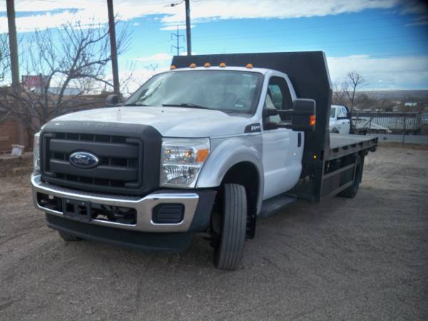 2015 Ford F550 V10 Flatbed - - by dealer - vehicle for sale in Albuquerque, NM