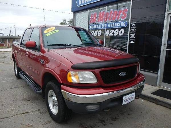 2001 FORD F-150 CREW XLT *FR $399 DOWN GUARANTEED FINANCE *EVERYONE... for sale in Des Moines, IA – photo 8