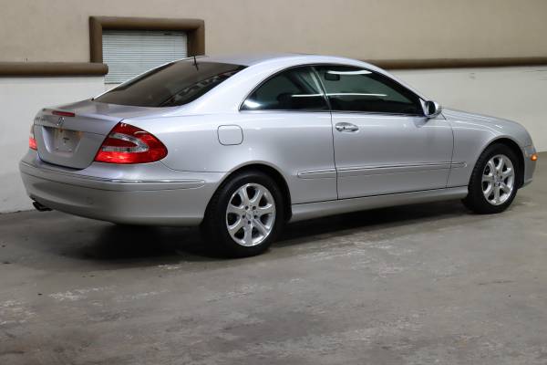2003 Silver Mercedes-Benz CLK 320 Coupe Black Leather Interior -... for sale in Houston, TX – photo 2