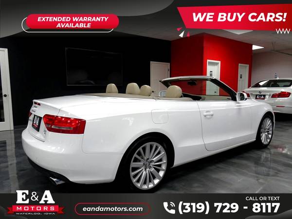 2011 Audi A5 A 5 A-5 Cabriolet 20T 20 T 20-T quattro Tiptronic for sale in Waterloo, IA – photo 10