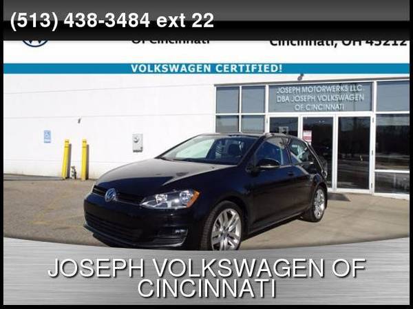 2015 Volkswagen VW Golf Tsi Sel - cars & trucks - by dealer -... for sale in Cincinnati, OH