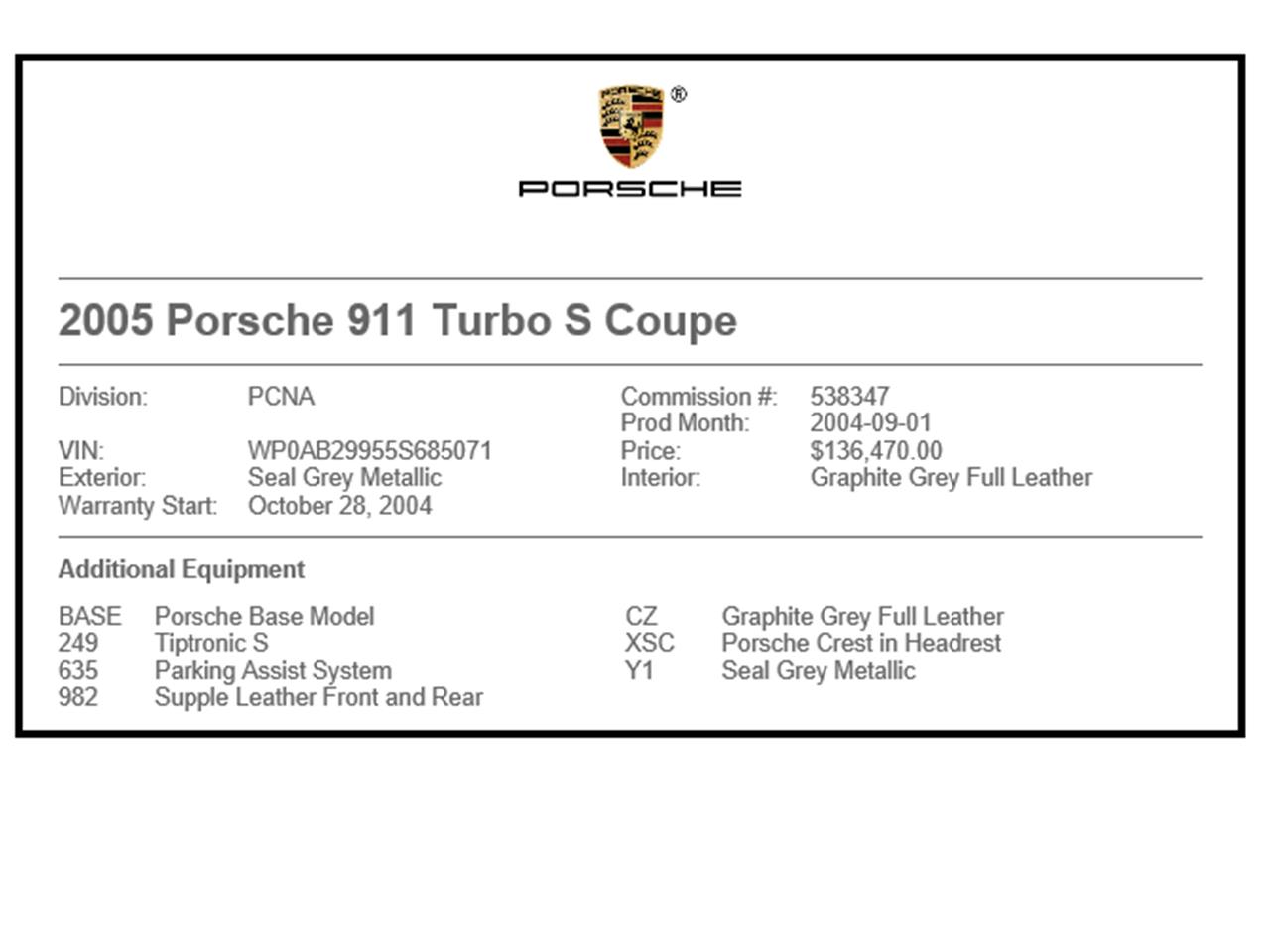 2005 Porsche Turbo for sale in Costa Mesa, CA – photo 27