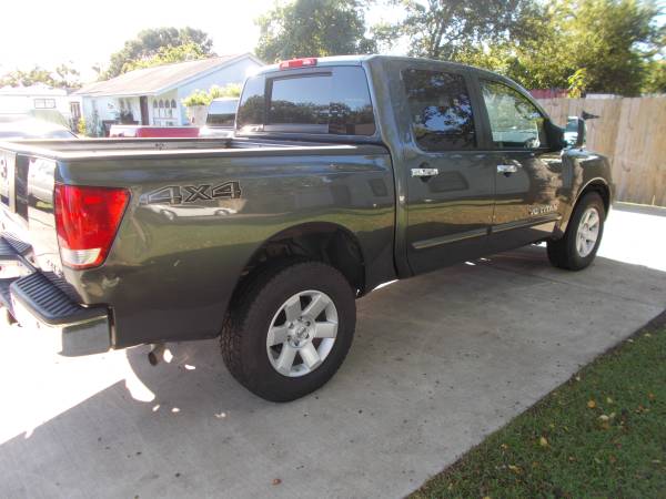 2005 nissan titan 4+4 crew cab leather $7,500.cash!! for sale in freeport, TX – photo 4