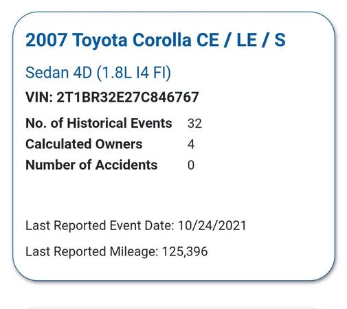 2007 Toyota Corolla (Clean Title - 125k Miles) for sale in Roseburg, OR – photo 13