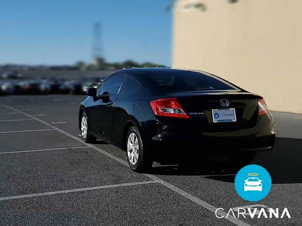 2012 Honda Civic LX Coupe 2D coupe Black - FINANCE ONLINE - cars &... for sale in Sarasota, FL – photo 8