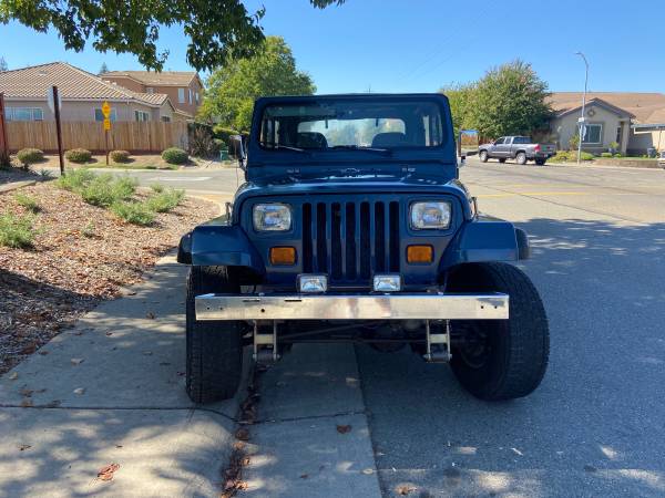 1991 jeep YJ Wrangler, 4x4 6cyl 4 0L manual - - by for sale in Antelope, NV – photo 3