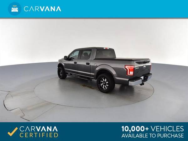 2017 Ford F150 SuperCrew Cab XLT Pickup 4D 5 1/2 ft pickup GRAY - for sale in Chattanooga, TN – photo 8