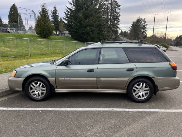 2004 subaru outback wagon! 5Speed M/T 4cyl runs/drives good AWD for sale in Seattle, WA