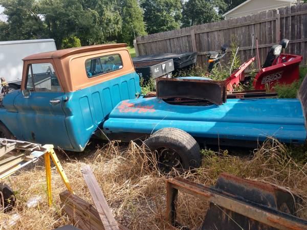 1966 Chevrolet chevy c10 pickup project classic truck for sale in Wilmington, DE – photo 2