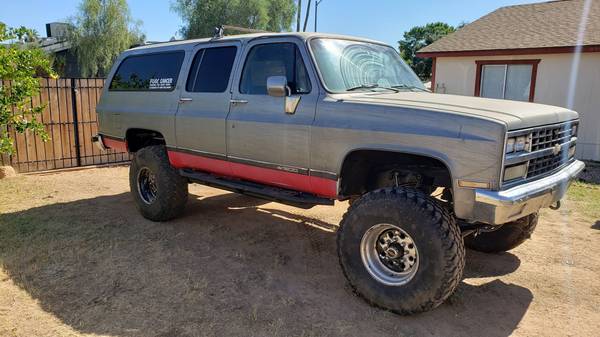 1991 Chevy Suburban 2500 Lifted Rock Crawler Mud Bogs Camper for sale in Phoenix, AZ – photo 10