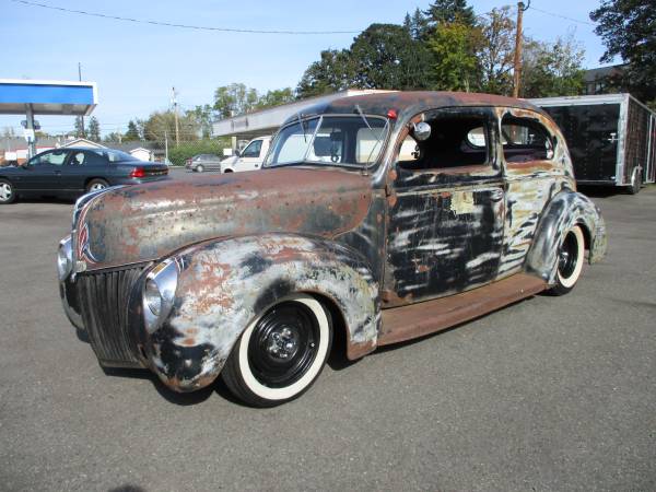 QUITTING BUSINESS SALE! 1939 Ford 2 Door Sedan! 350/Auto Rat Rod for sale in Roy, WA – photo 8