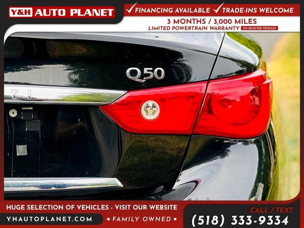 391/mo - 2014 Infiniti Q50 Q 50 Q-50 Premium AWDSedan - cars & for sale in Rensselaer, NY – photo 10