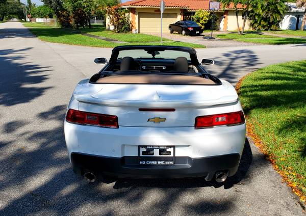 2015 Chevrolet Camaro LT Convertible 1 owner Clean Title for sale in Hollywood, FL – photo 6