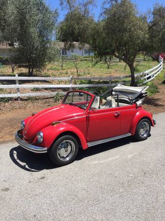 1970 VW Bug Convertible for sale in Lomita, CA