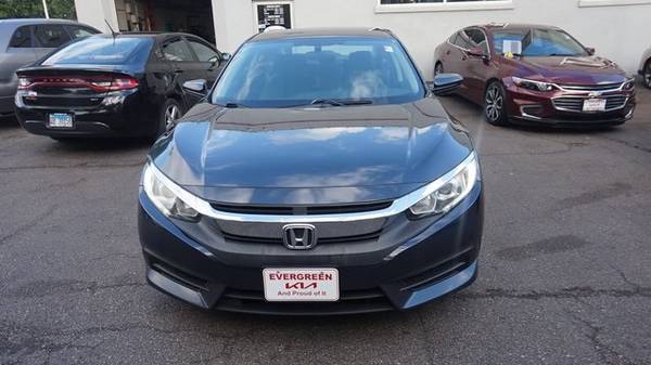 2016 Honda Civic LX sedan Blue - - by dealer - vehicle for sale in Chicago, IL – photo 2