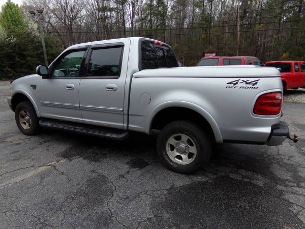 2002 FORD F150 XLT 4X4 CREWCAB FOUR WHEEL DRIVE - - by for sale in Locust Grove, GA – photo 3