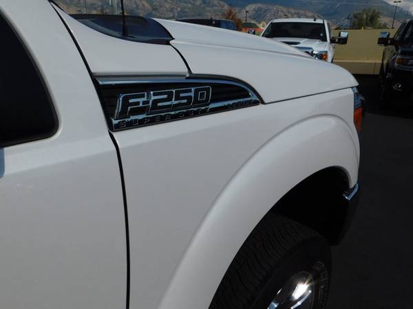 2012 *Ford* *SUPER DUTY F-250* *LARIAT* White for sale in American Fork, UT – photo 18