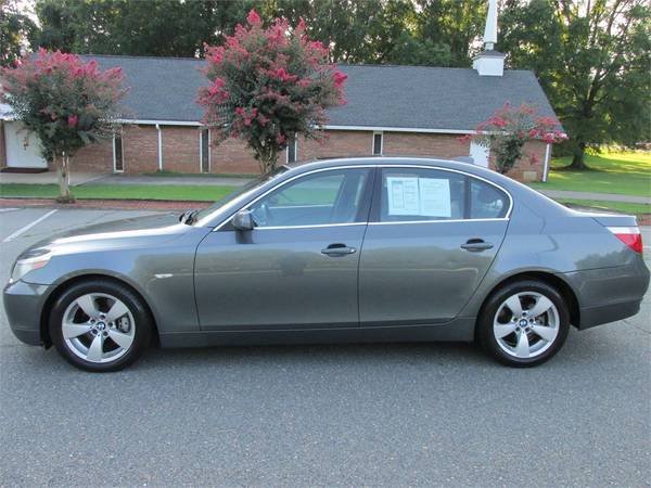 2005 BMW 5-Series 525i Leather! Nice!, Gray for sale in Winston Salem, NC – photo 4