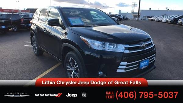 2018 Toyota Highlander LE V6 AWD - cars & trucks - by dealer -... for sale in Great Falls, MT – photo 4