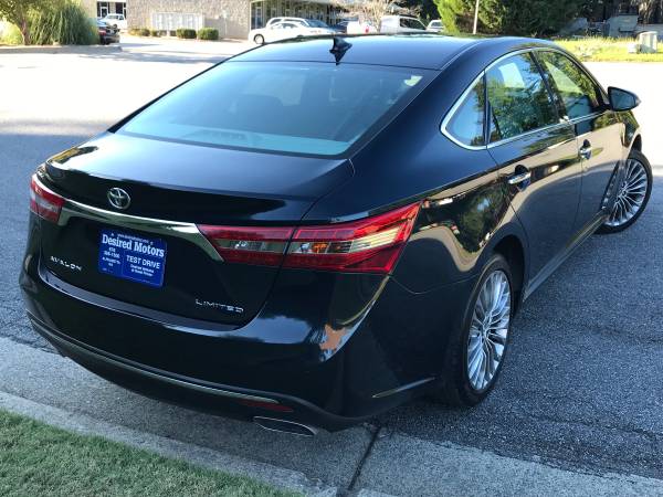 2016 TOYOTA AVALON LIMITED LOADED 27K MILES CLEAN NO DEALER FEES for sale in Alpharetta, GA – photo 6