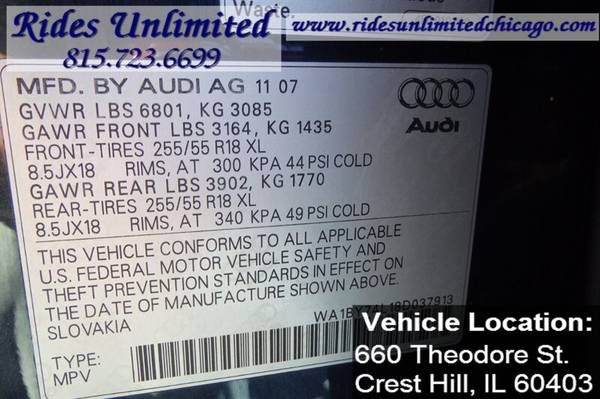 2008 Audi Q7 3.6 Premium - Please See description for sale in Crest Hill, IL – photo 20