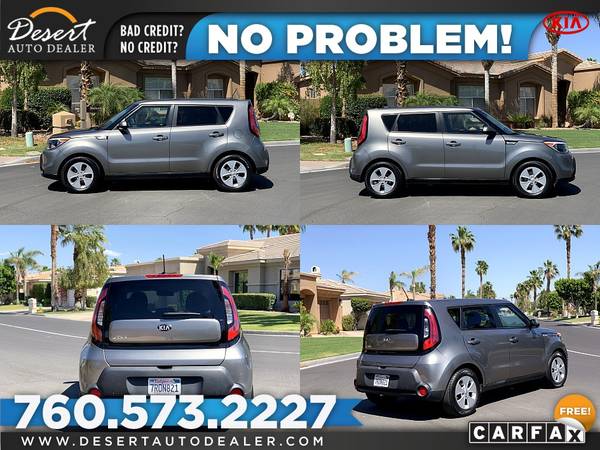 LOW MILES GREAT BUY 2016 KIA *Soul* *Base* $170 /mo LOW MILES GREAT... for sale in Palm Desert , CA – photo 4