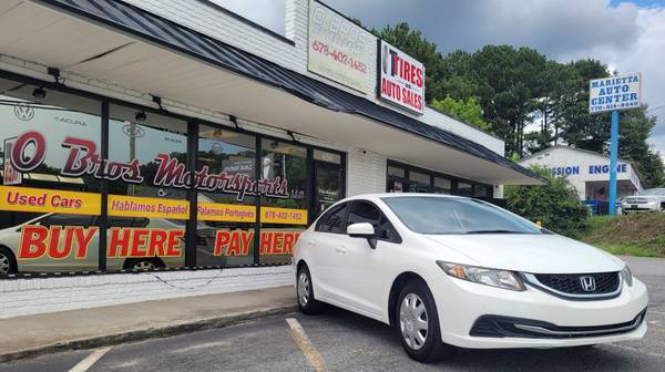 2015 Honda Civic LX Sedan CVT 85K Miles Buy Here Pay Here - cars & for sale in Marietta, GA – photo 3