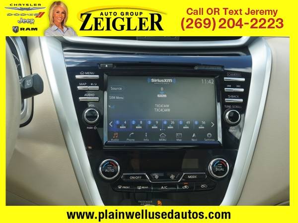 2017 Nissan Murano SL - - by dealer - vehicle for sale in Plainwell, MI – photo 10