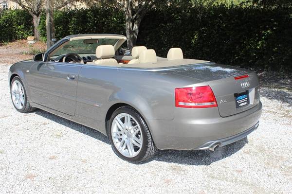2009 Audi A4 2.0T Cabriolet Convertible Clean CARFAX for sale in Bonita Springs, FL – photo 5