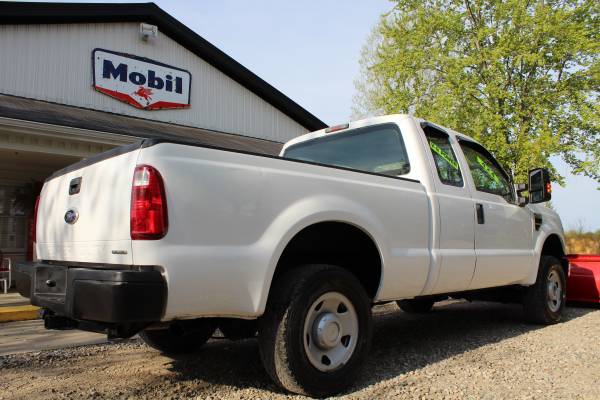 2008 FORD F-250 SD 4X4*1-OWNER*8' WESTERN PLOW*ONLY 95K* for sale in Flint, MI – photo 5