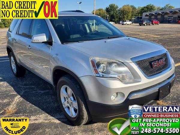 GMC Acadia 3rd Row AWD As Low as $225 Month! Warranty for sale in Waterford, MI – photo 15