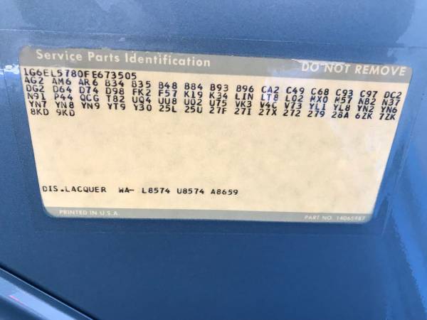 1985 Cadillac Eldorado 39,000 original miles! for sale in Fallbrook, CA – photo 11