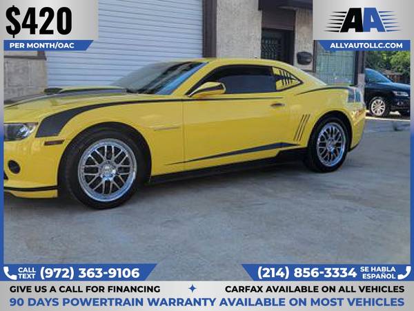 420/mo - 2015 Chevrolet Camaro LT Coupe 2D 2 D 2-D for sale in McKinney, TX – photo 3