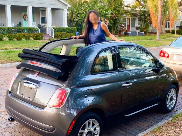 Convertible Fiat with only 33k Miles! for sale in SAINT PETERSBURG, FL – photo 3