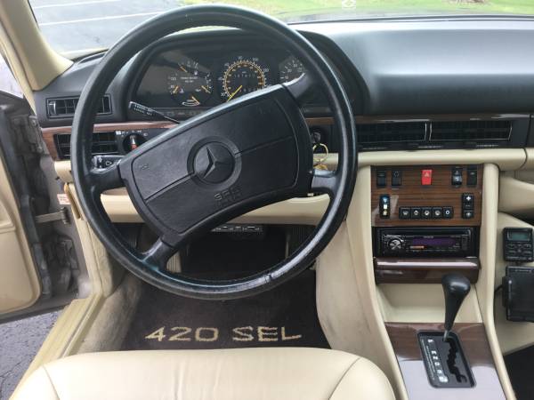 1989 Mercedes Benz 420 SEL for sale in carpentersville, IL – photo 6