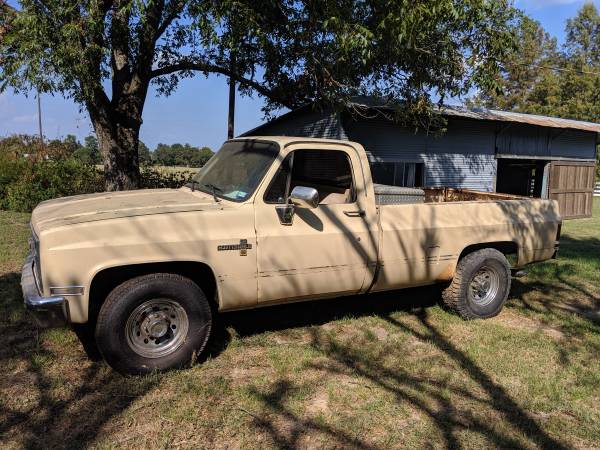 1985 Chevy Scottsdale C-20 for sale in Quitman, TX