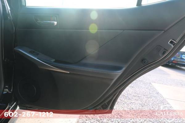 2014 Lexus IS 250 sedan Obsidian for sale in Scottsdale, AZ – photo 21