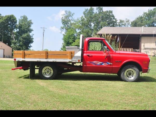 1970 Chevy C10 Pickup Red 2WD w Aluminum Flatbed for sale in Ashland, MO – photo 10