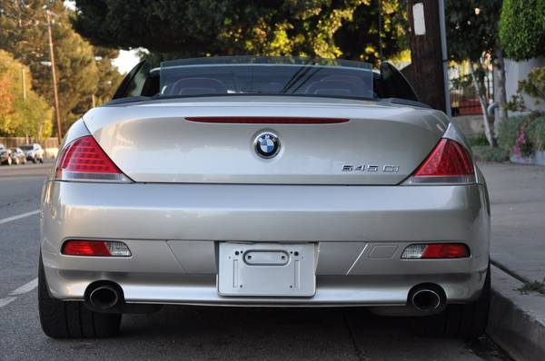 2004 bmw 645ci convertible with beautiful color combination for sale in Gardena, CA – photo 12